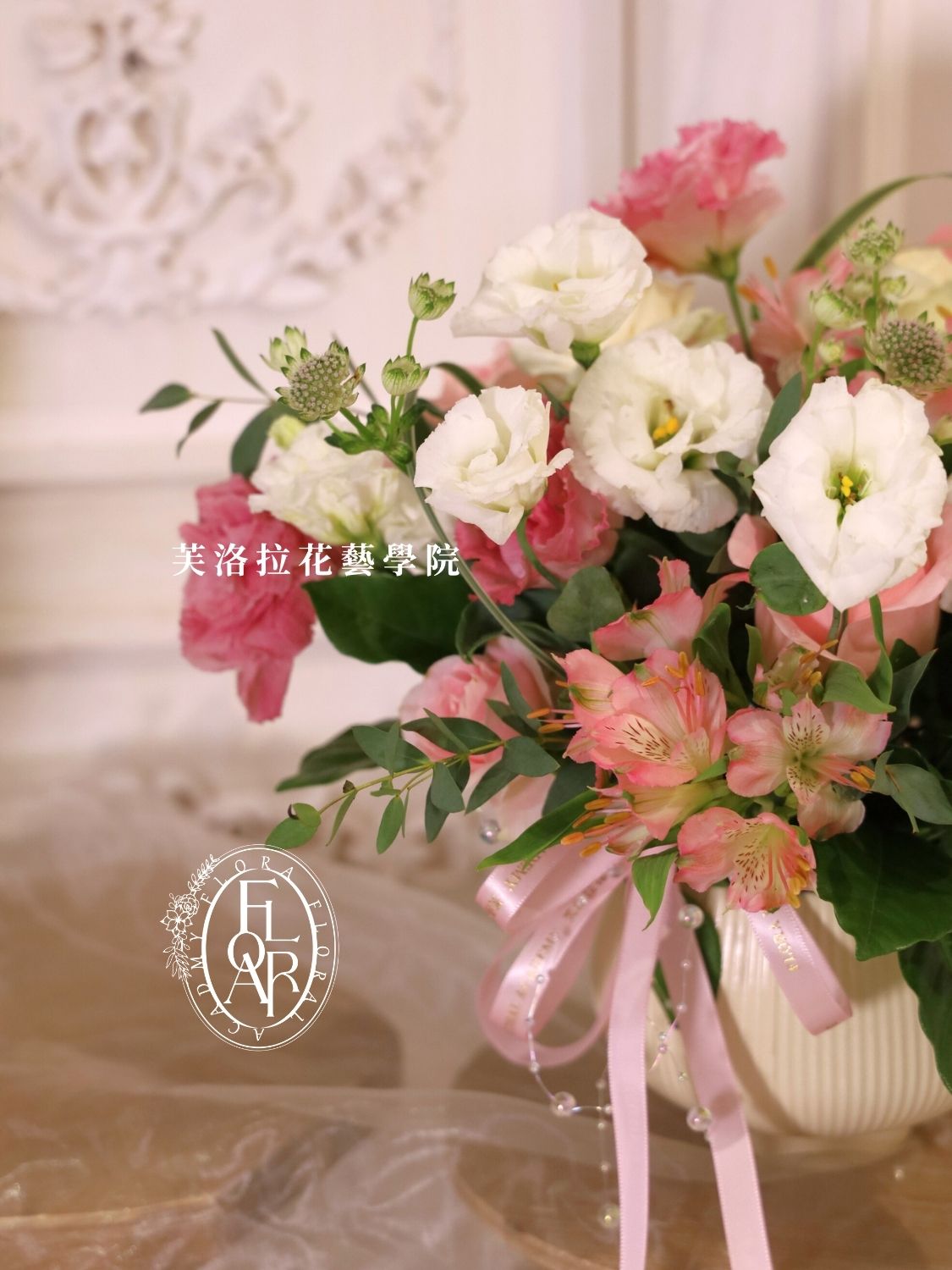 鮮花桌花1 Fresh Table Flower Arrangement (11)