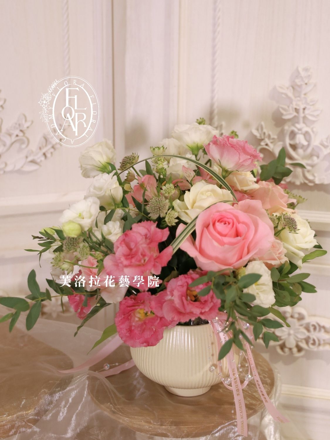 鮮花桌花1 Fresh Table Flower Arrangement (8)