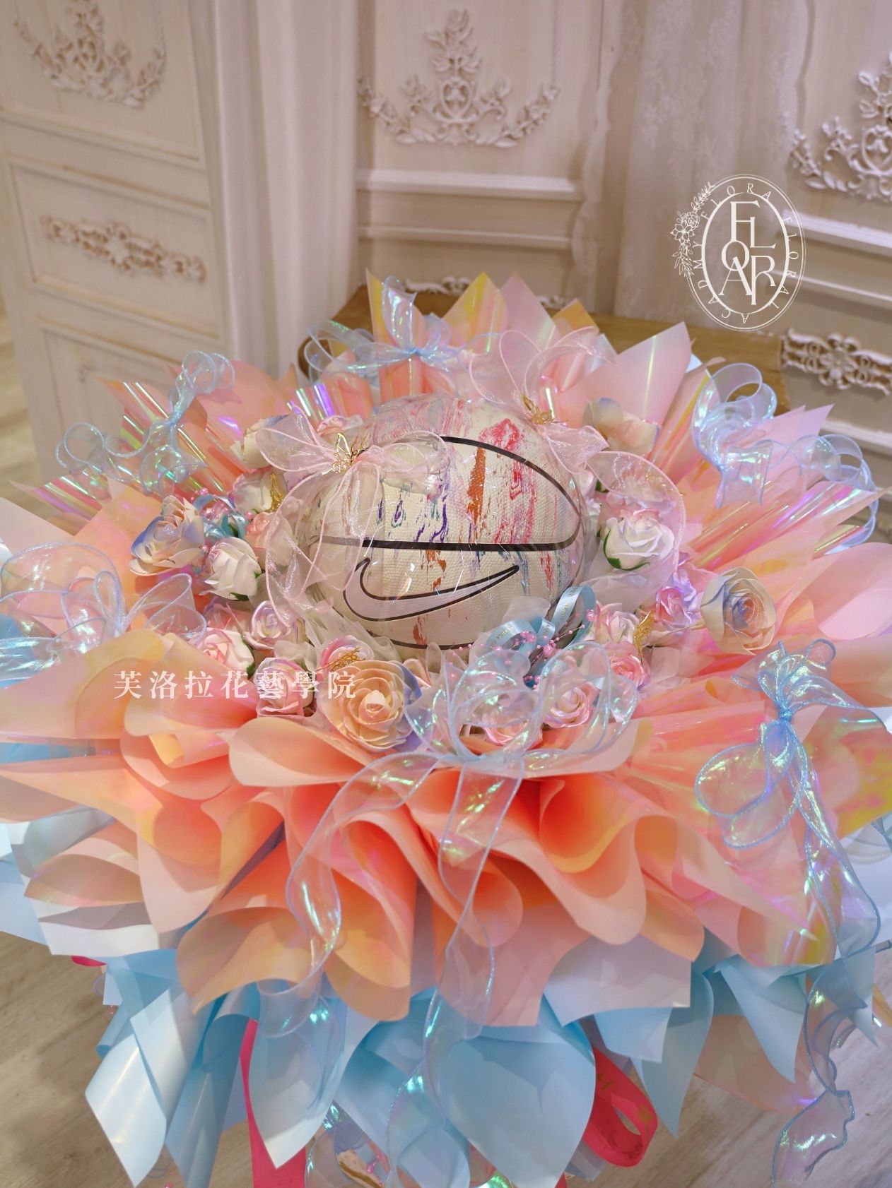 香皂花束|《我的MVP》|巨型籃球花束|畢業季訂製款:圖片 3