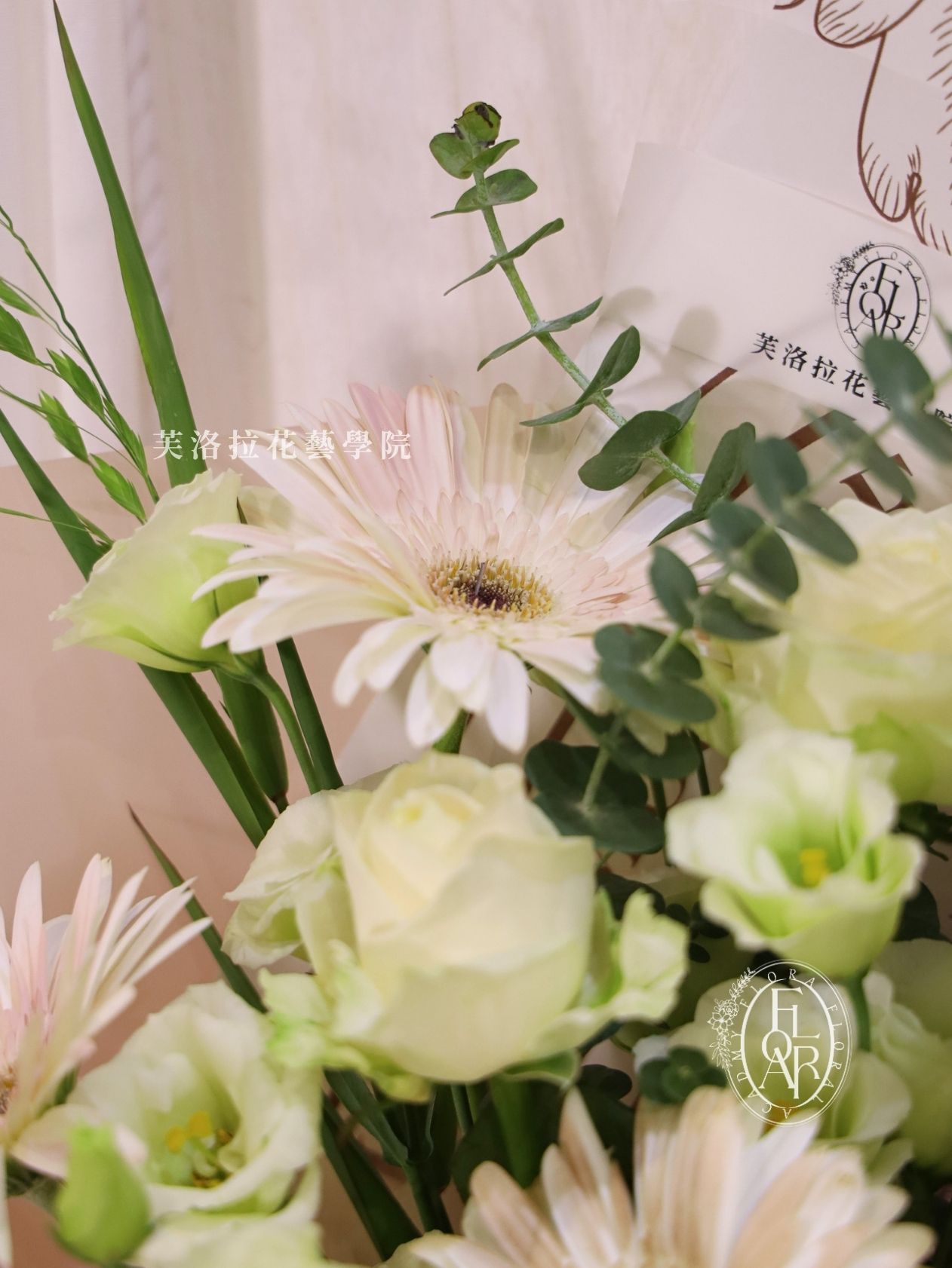 鮮花束|《拿鐵寓所》|典雅花束|咖啡色系:圖片 6