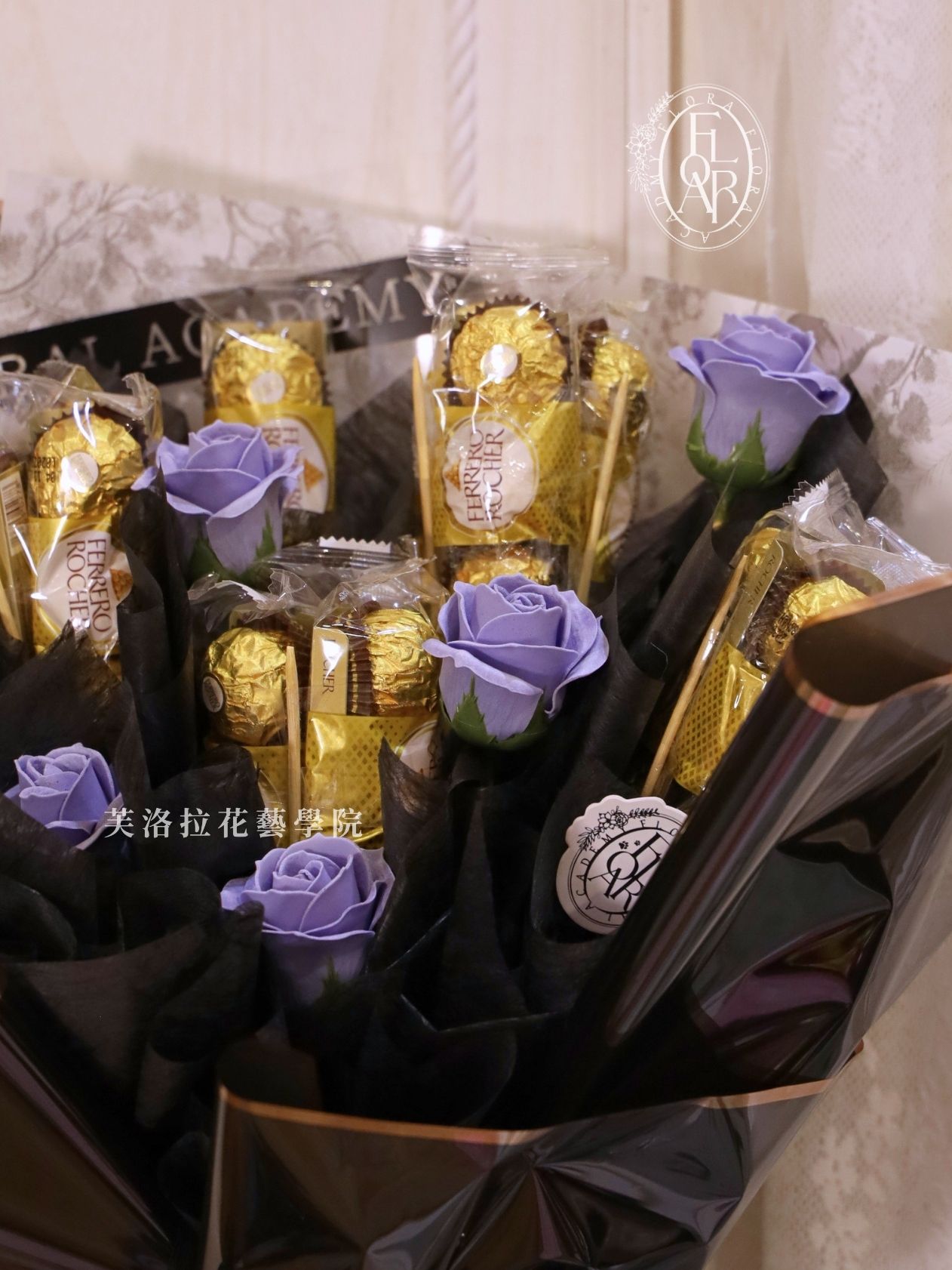 香皂花束|《星夜禮讚》|金沙花束|畢業客製款:圖片 3