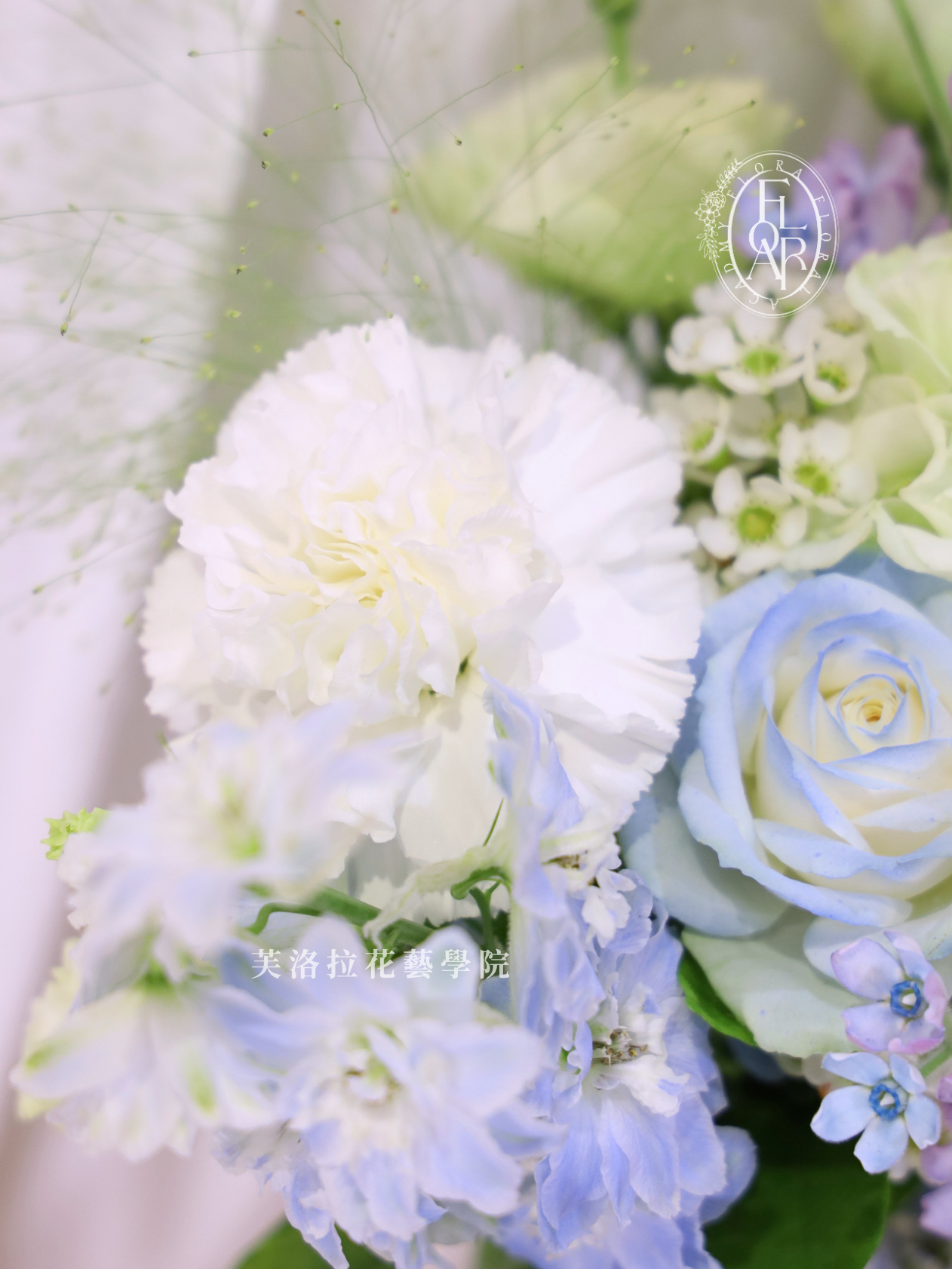 鮮花捧花|《Voile du Matin》|雙色玫瑰|客製花禮:圖片 4